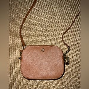 Mini tori Burch crossbody brown